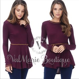 LETS GRAB DRINKS purple plum hi low top